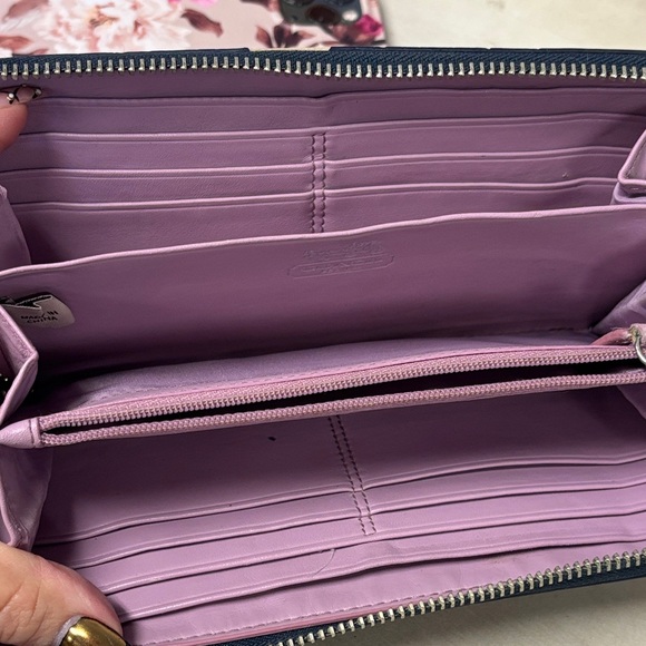 Coach Multicolor Canvas Wallet - Picture 9 of 12